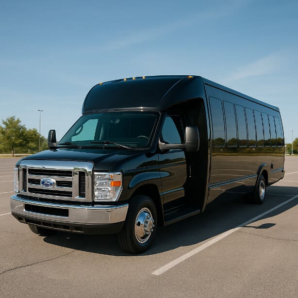 Oxnard Shuttle Bus Rentals 18 Passenger Shuttle Bus