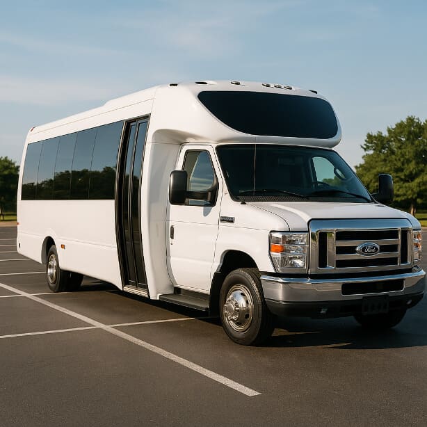 Oxnard Shuttle Bus Rentals 20 Passenger Shuttle Bus