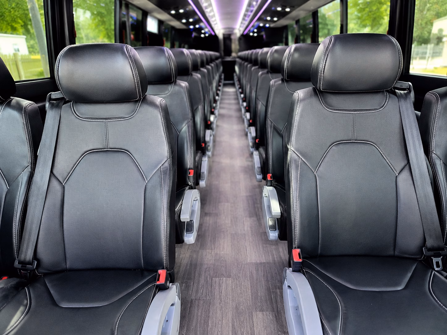 oxnard charter bus interior
